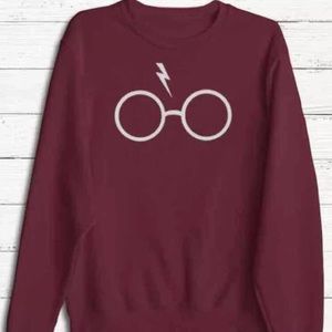 Harry Potter Glasses Sweatshirt Unisex